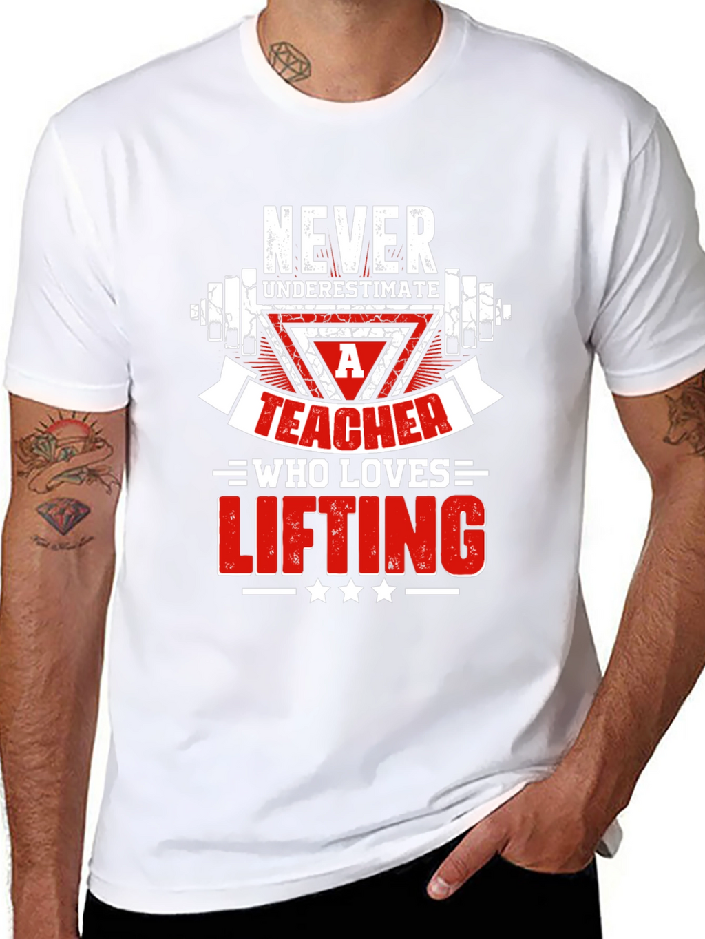 Teacher Who Loves Lifting T-Shirt