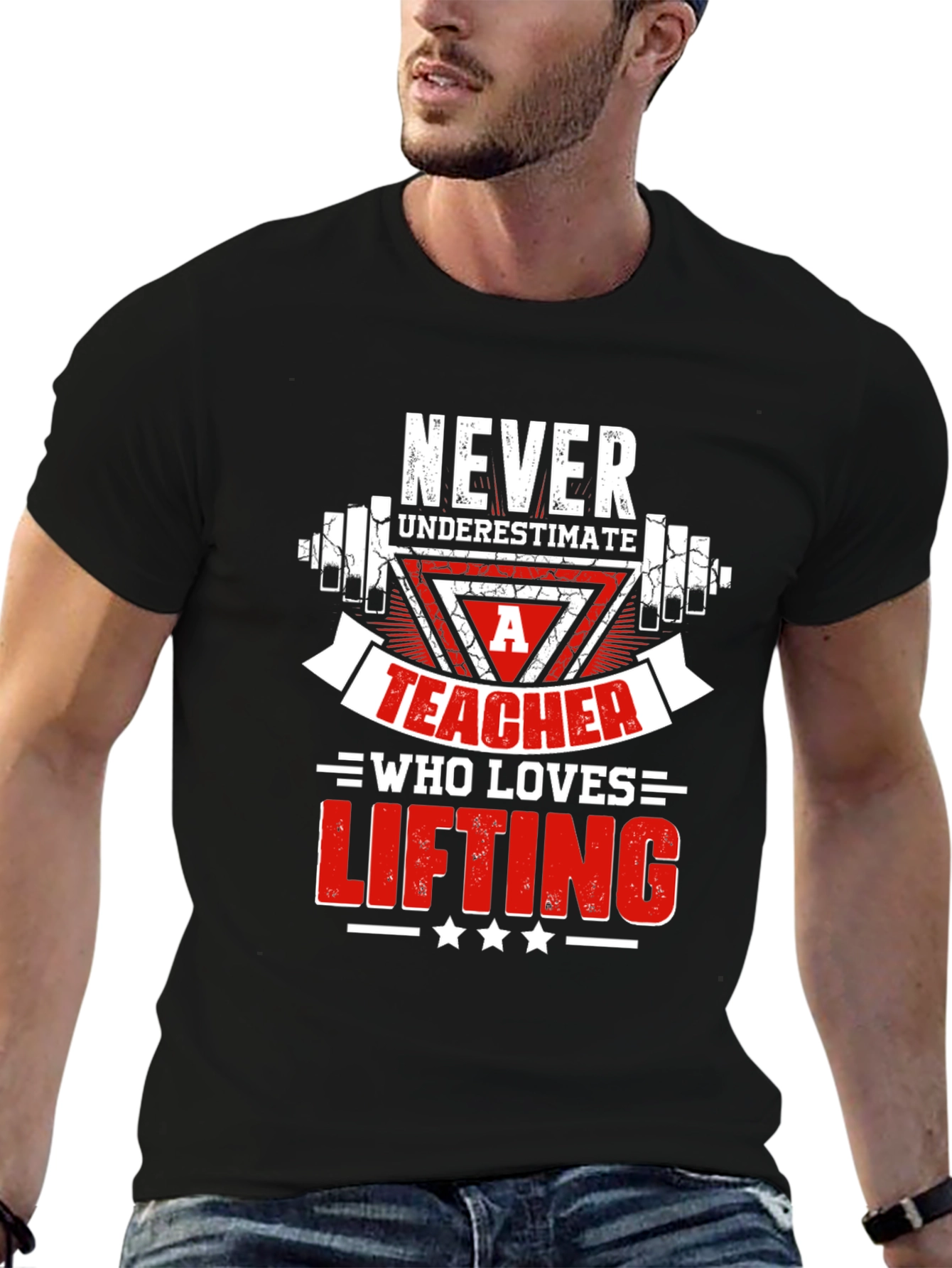 Teacher Who Loves Lifting T-Shirt