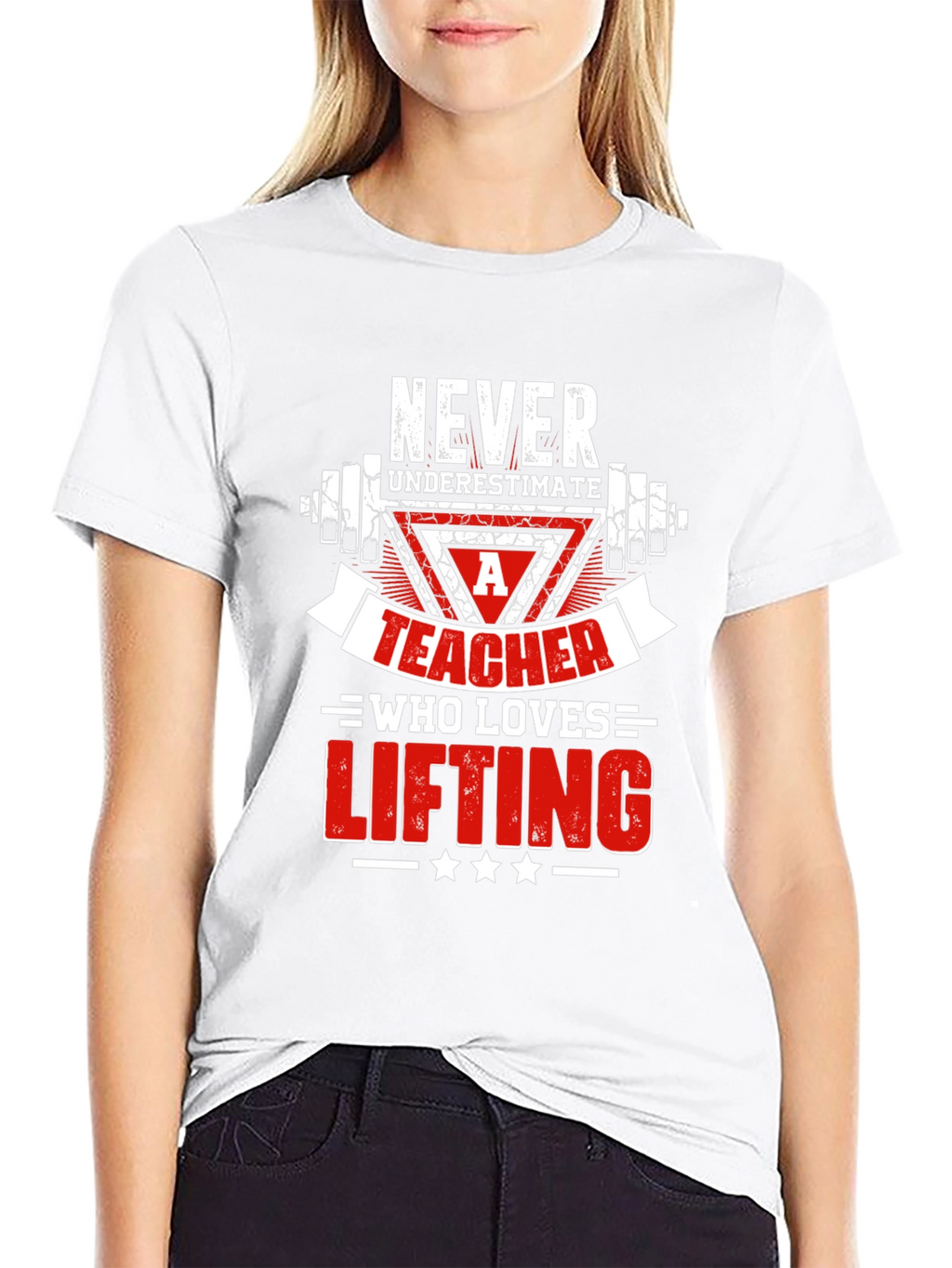 Teacher Who Loves Lifting T-Shirt