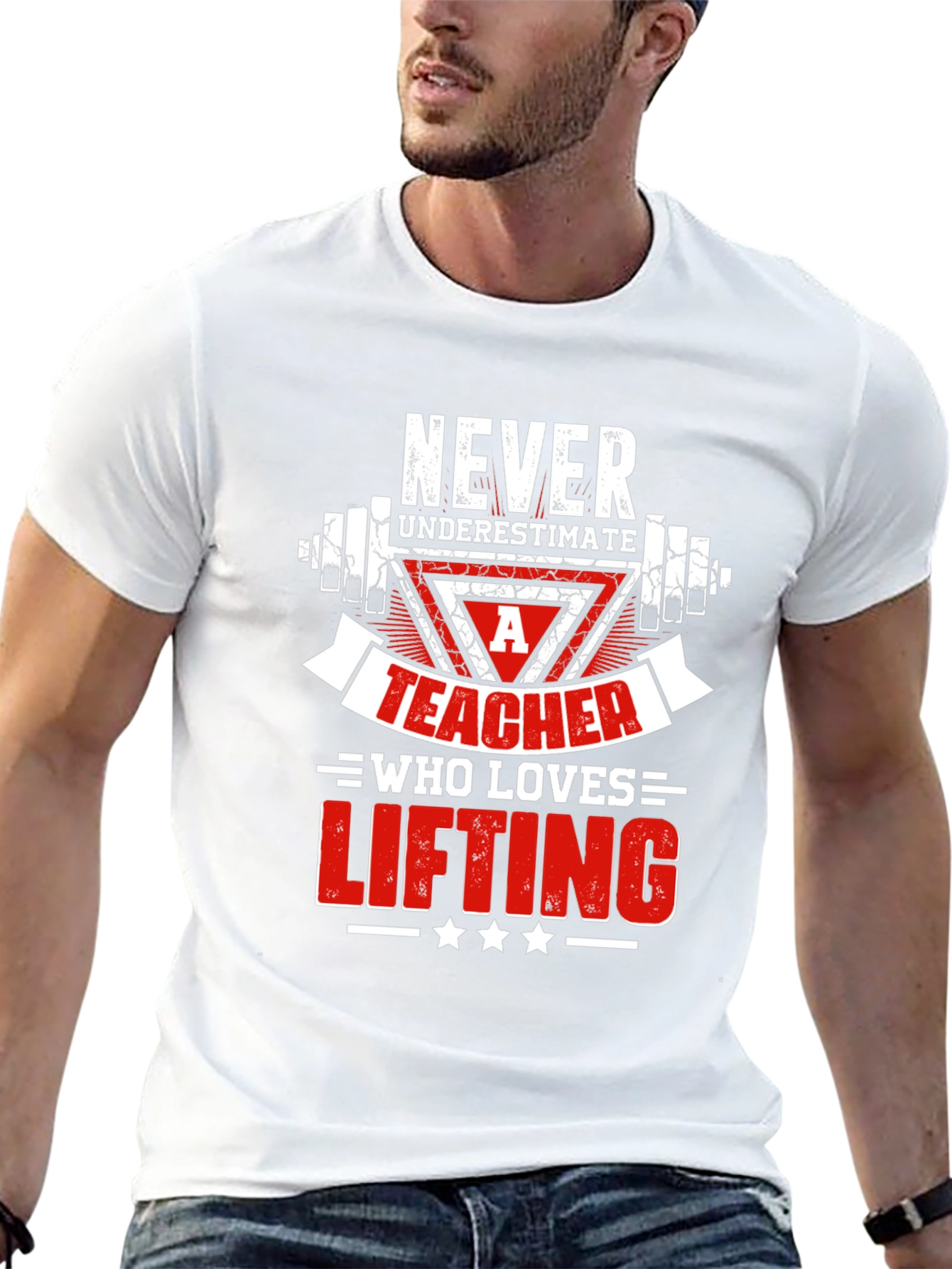 Teacher Who Loves Lifting T-Shirt