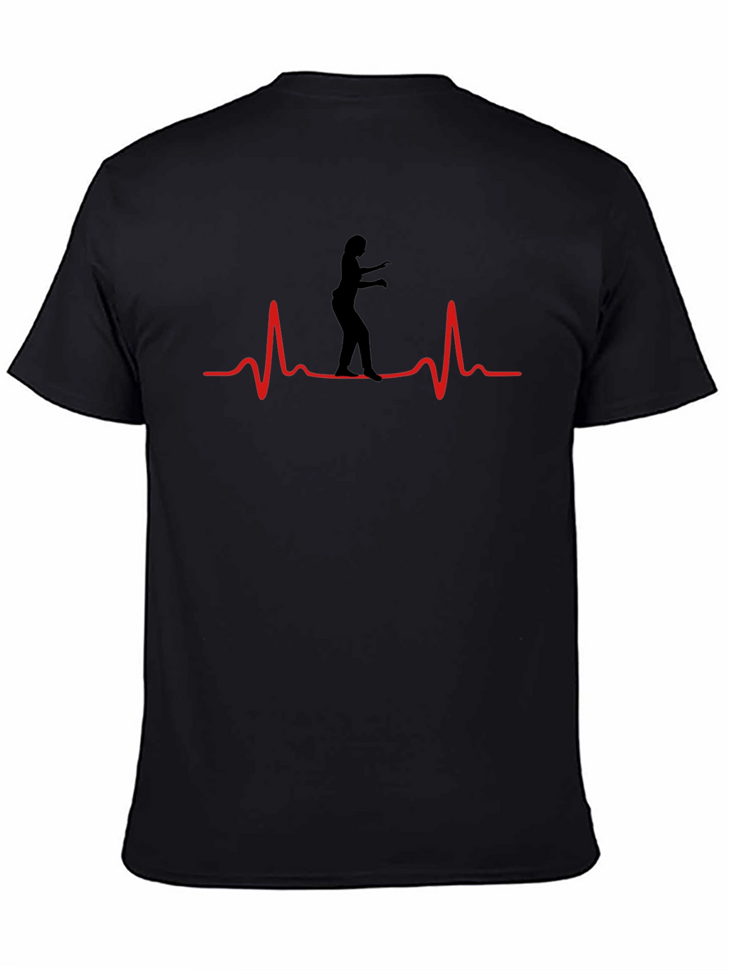 Heartbeat Dancer Graphic Tee - Black