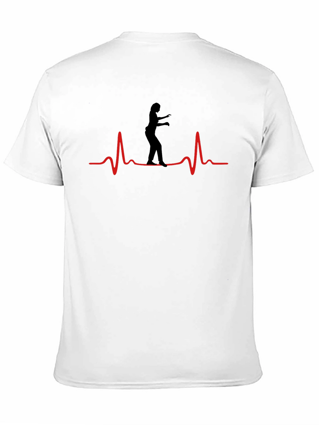 Heartbeat Dancer Graphic Tee - Black