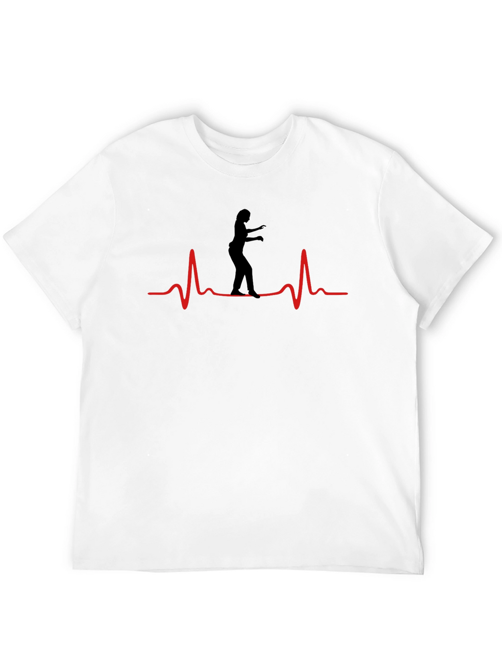 Heartbeat Dancer Graphic Tee - Black