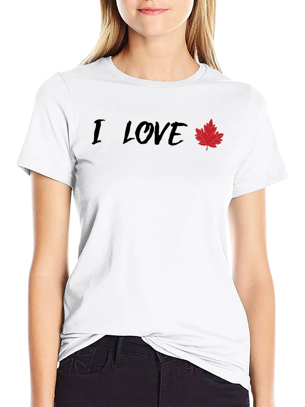 I Love Canada T-Shirt - Maple Leaf Pride