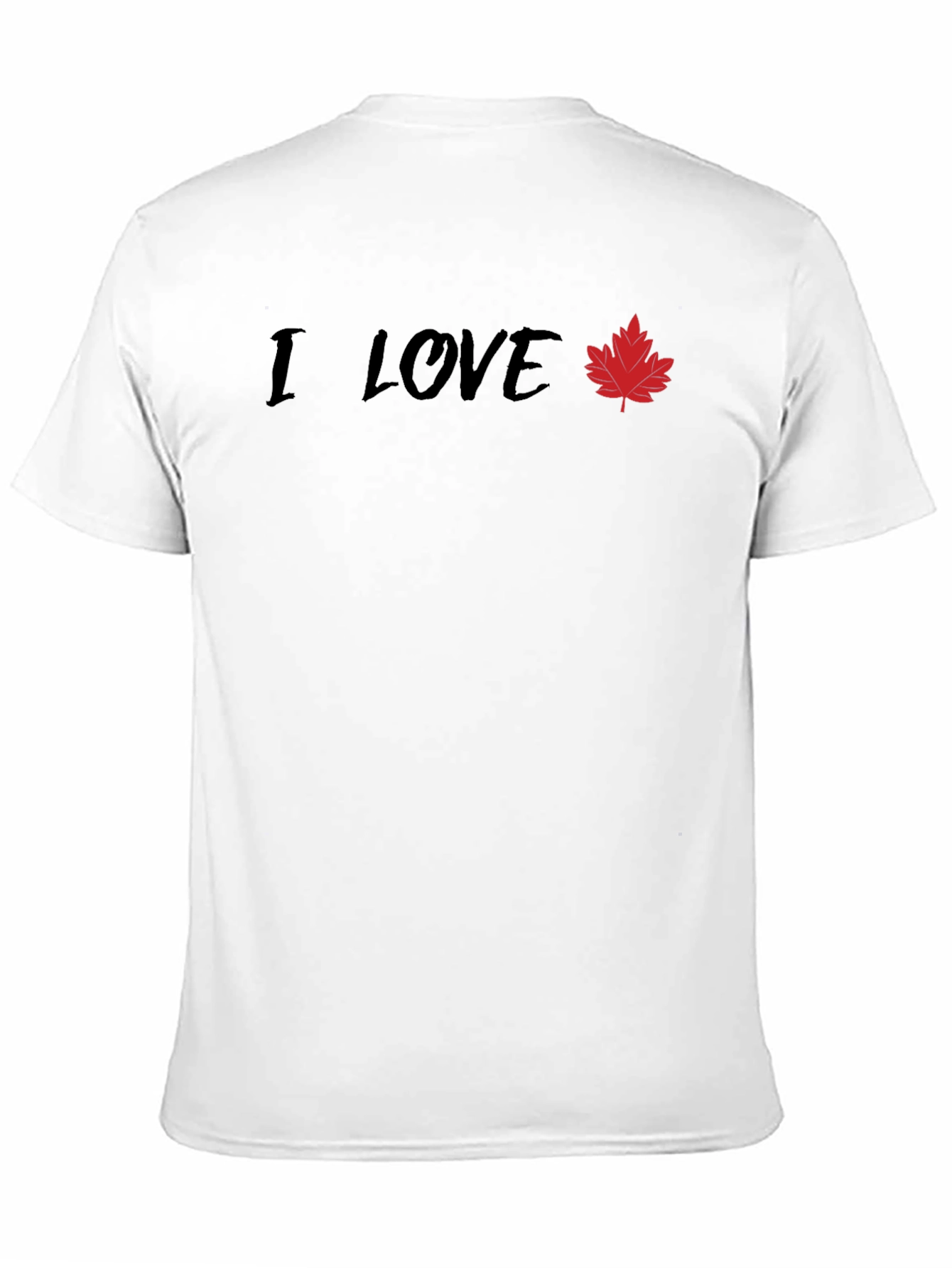I Love Canada T-Shirt - Maple Leaf Pride