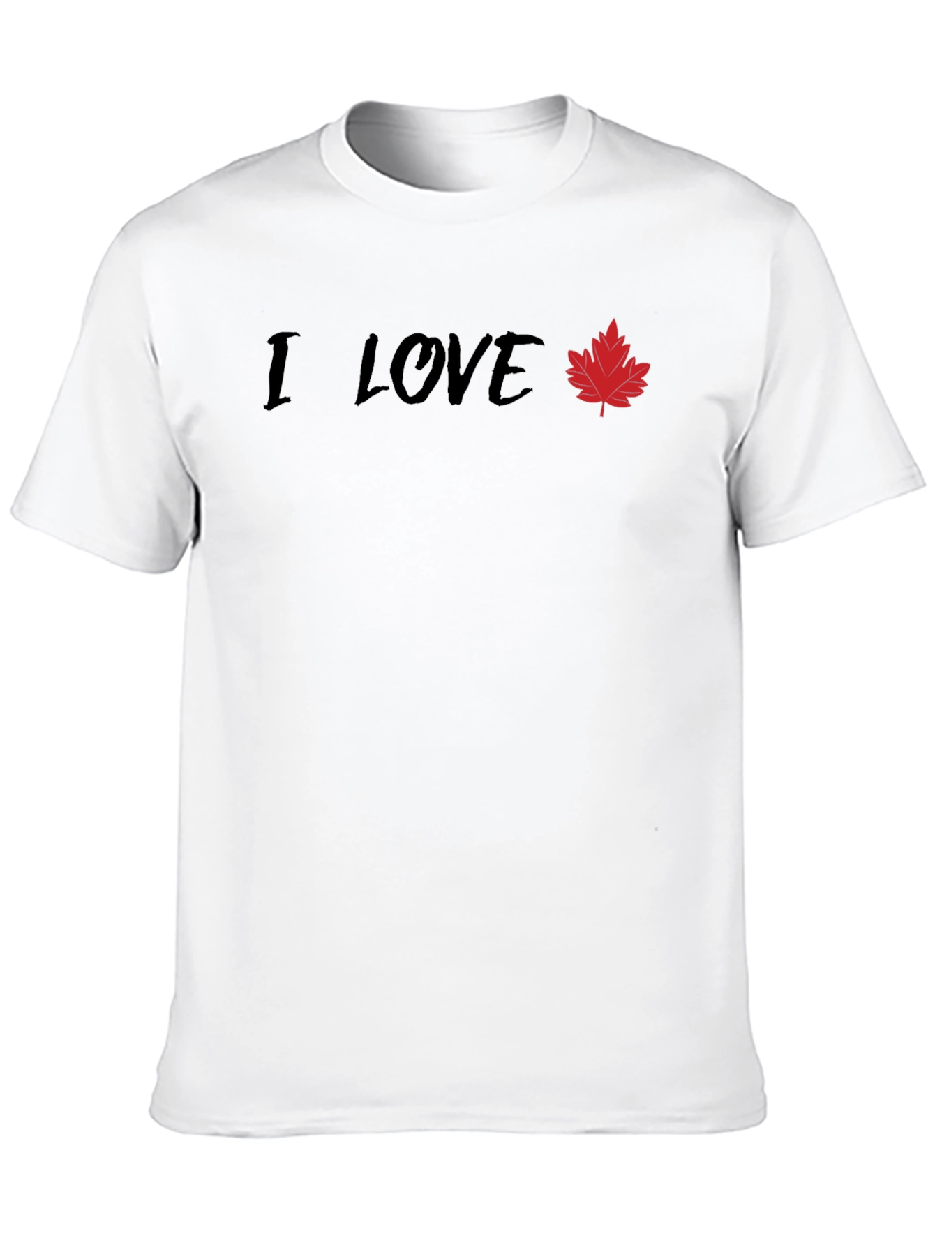 I Love Canada T-Shirt - Maple Leaf Pride