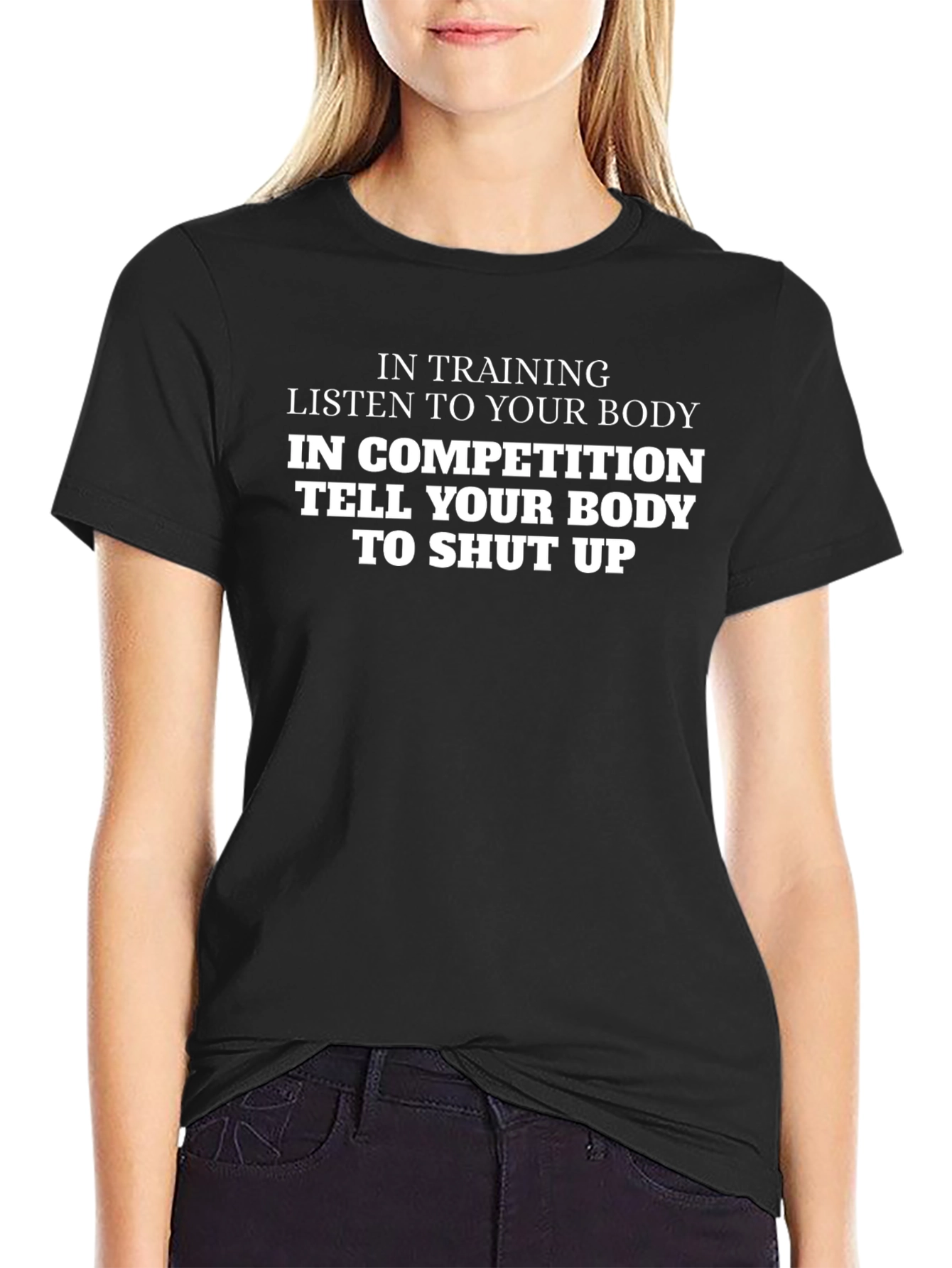 Training/Competition Slogan Tee