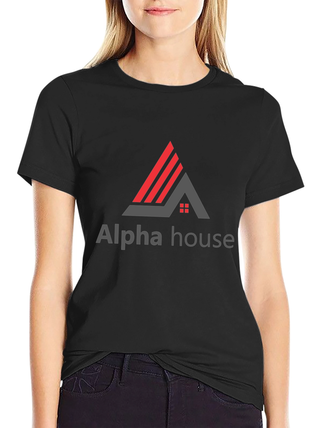 Alpha House Graphic Tee - Modern Style