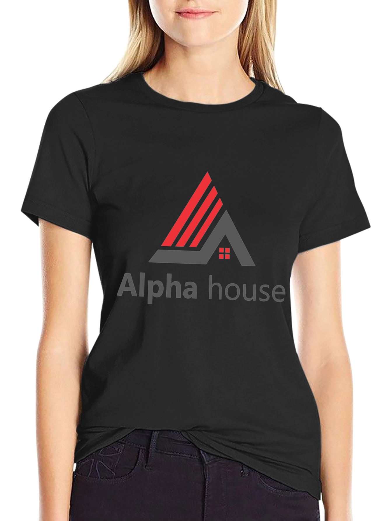 Alpha House Graphic Tee - Modern Style