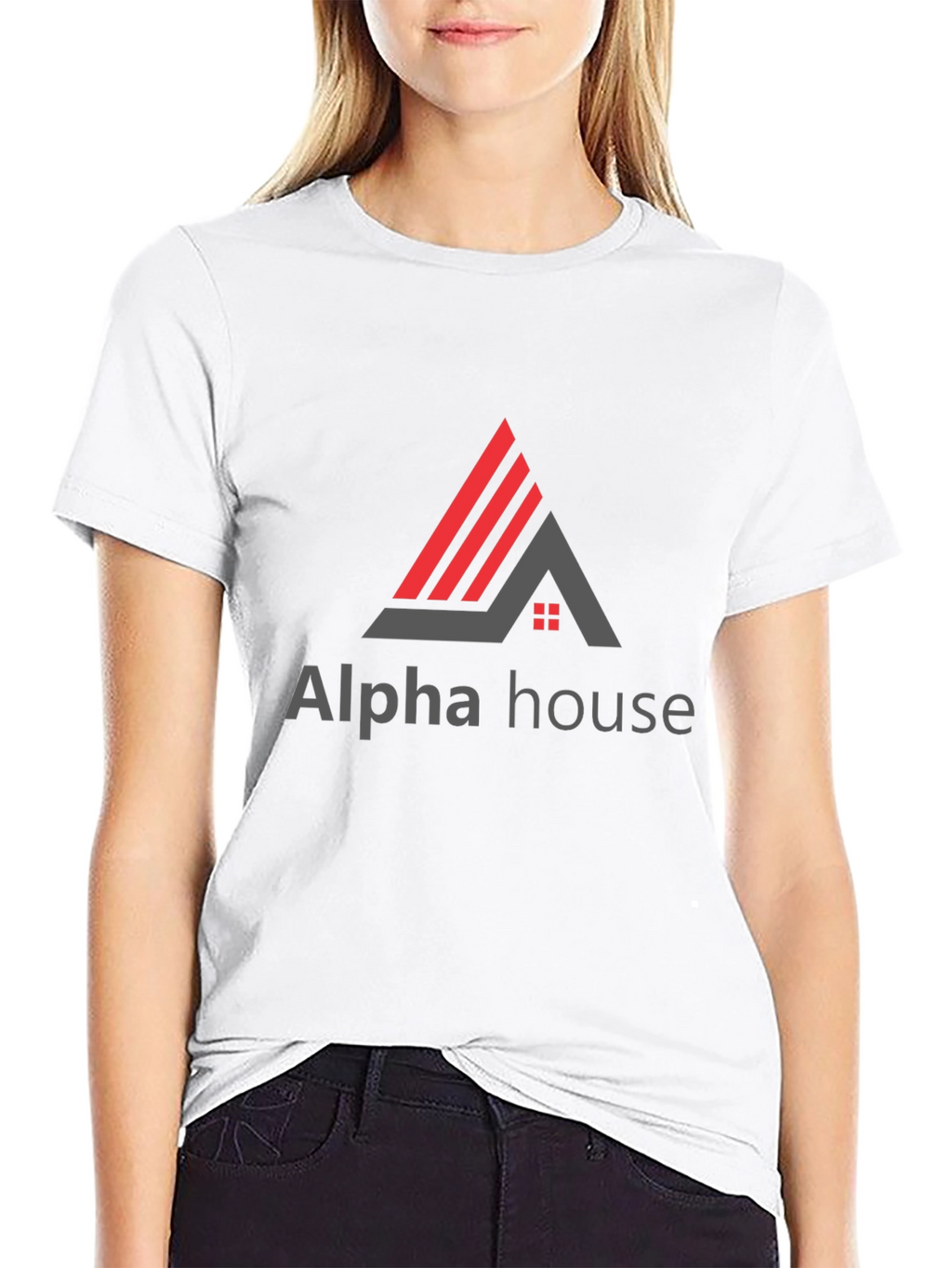 Alpha House Graphic Tee - Modern Style