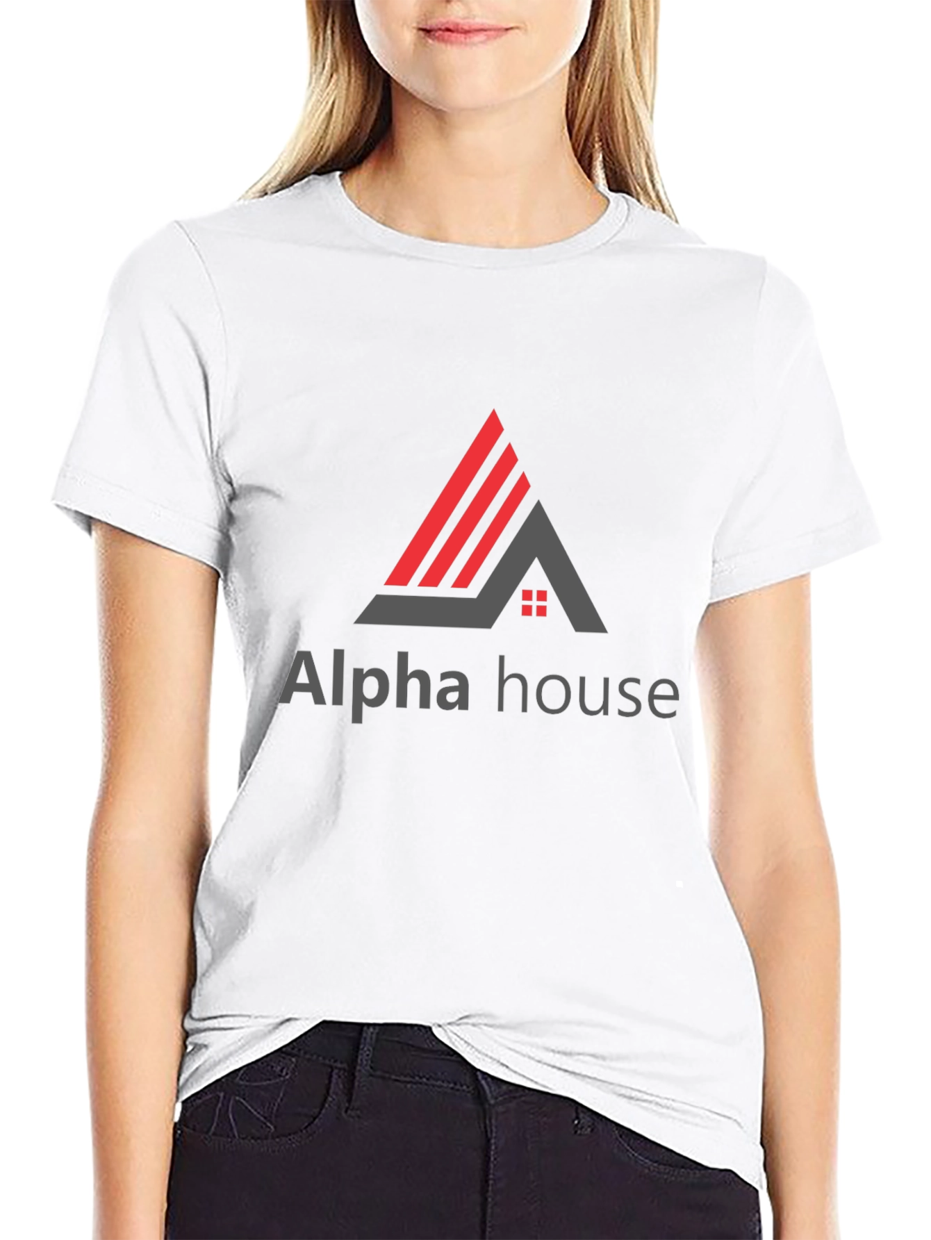 Alpha House Graphic Tee - Modern Style
