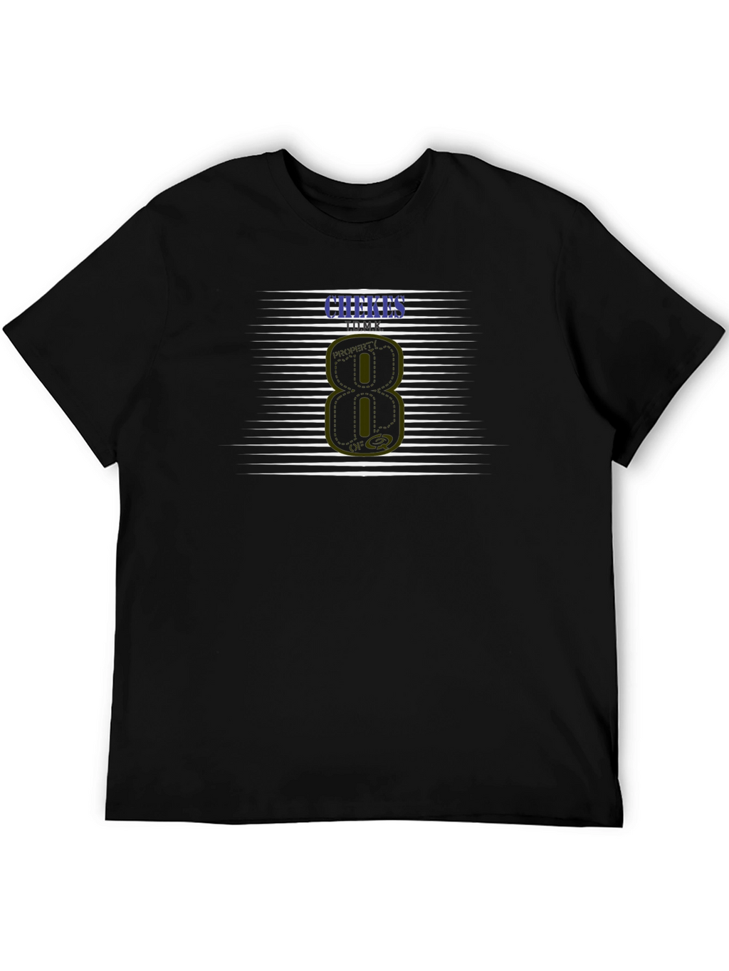 Cookies Time Black Graphic T-Shirt