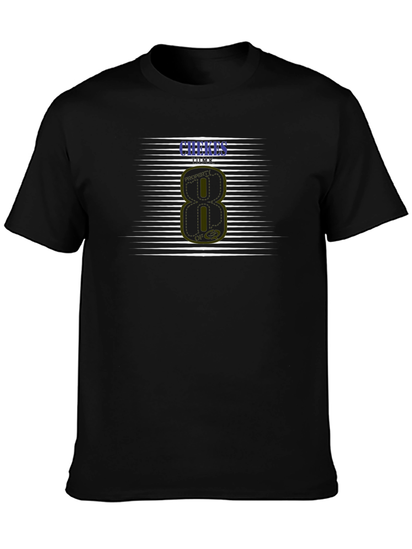 Cookies Time Black Graphic T-Shirt