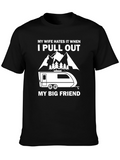 Funny Camping T-Shirt: My Wife Hates It