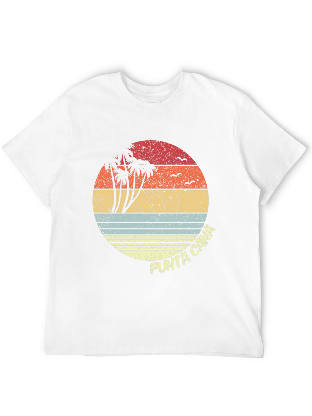 Punta Cana Retro Sunset T-Shirt