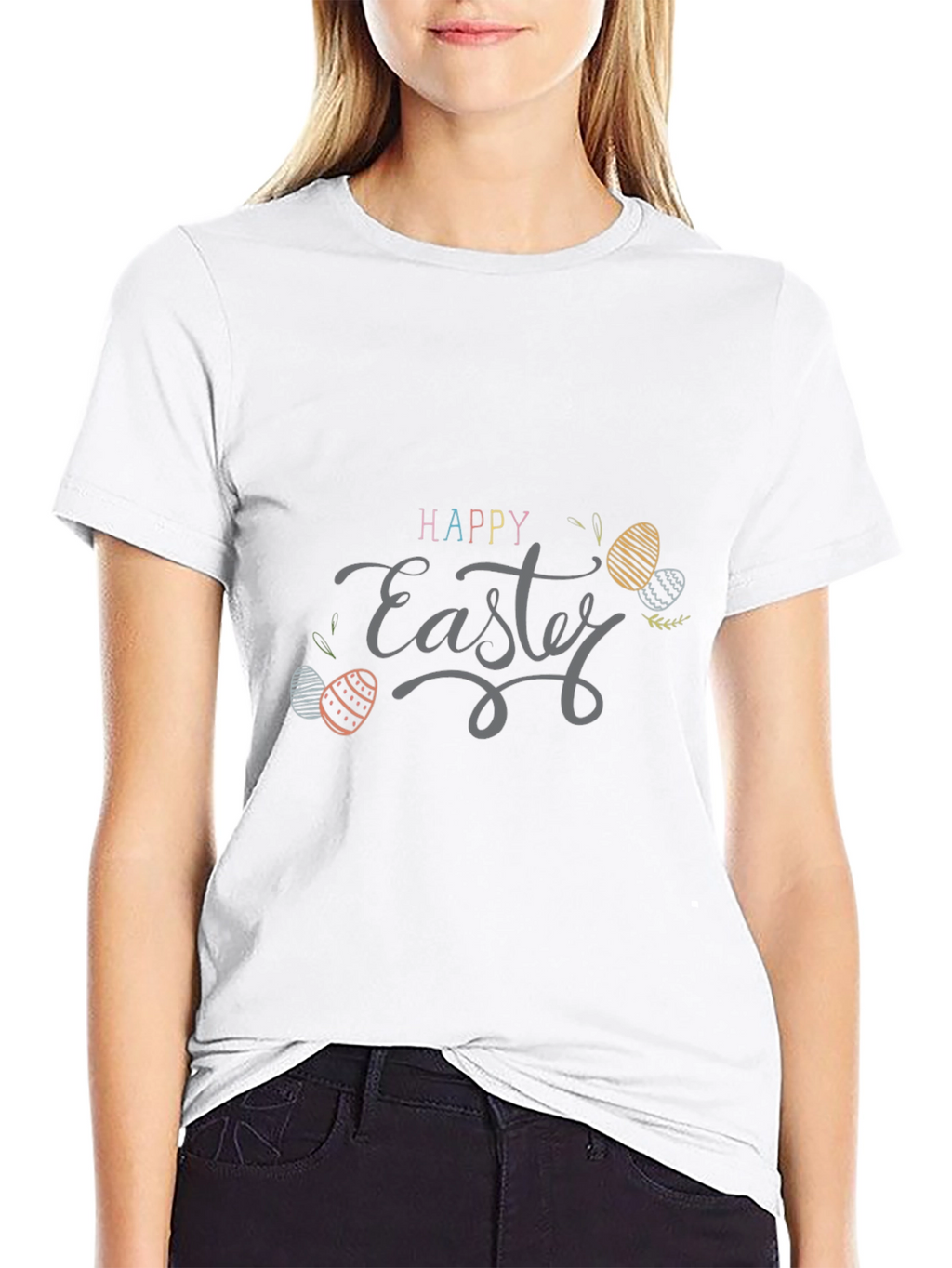 Happy Easter Graphic T-Shirt