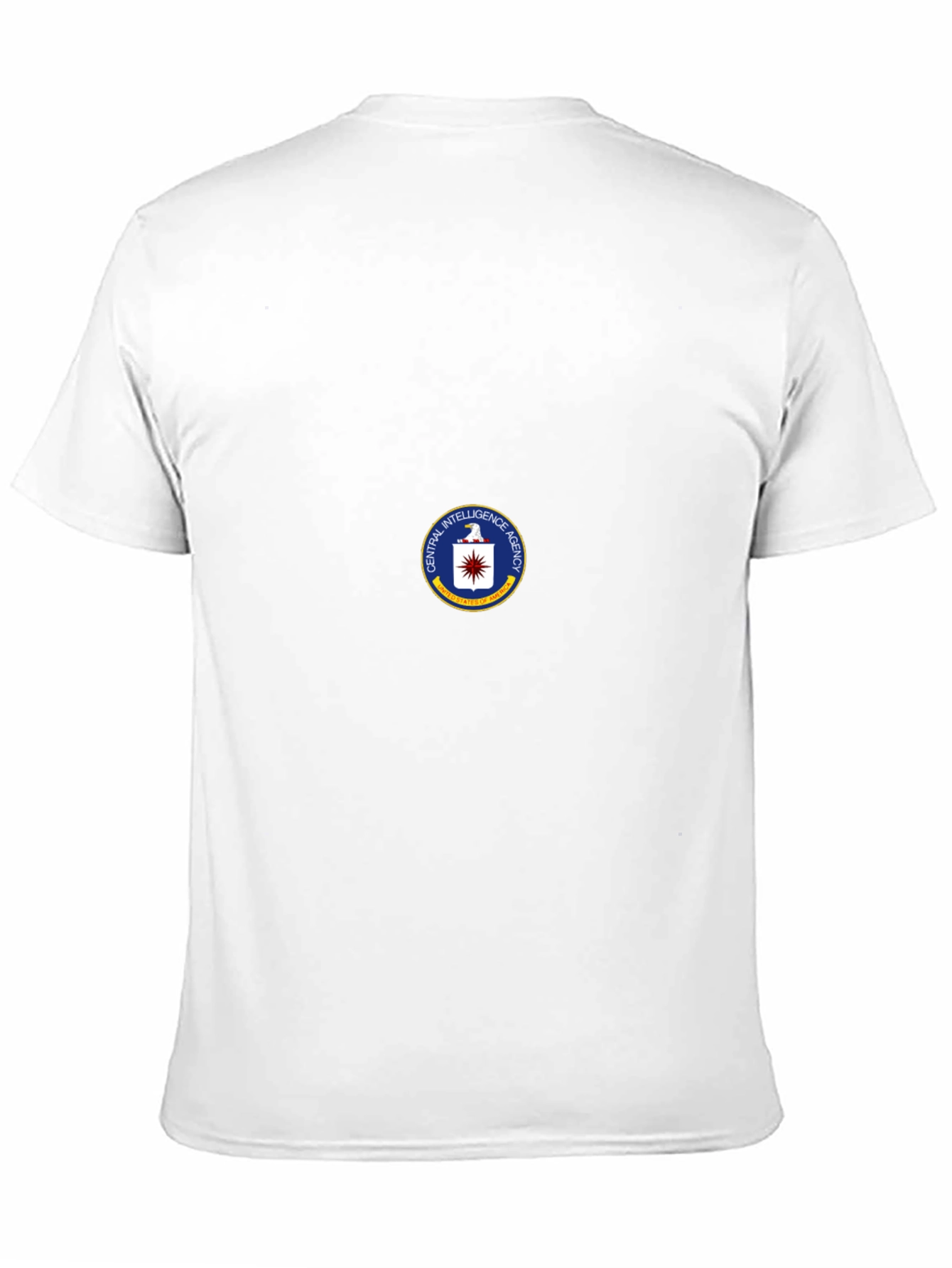 CIA Seal Black T-Shirt - Spy Agency Graphic Tee