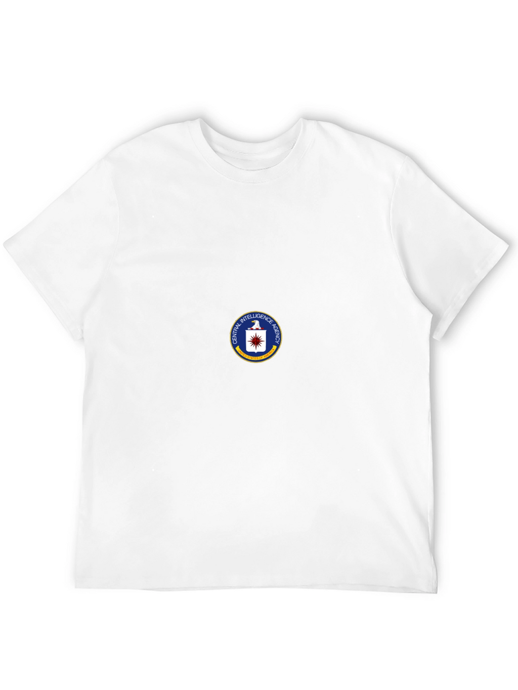 CIA Seal Black T-Shirt - Spy Agency Graphic Tee