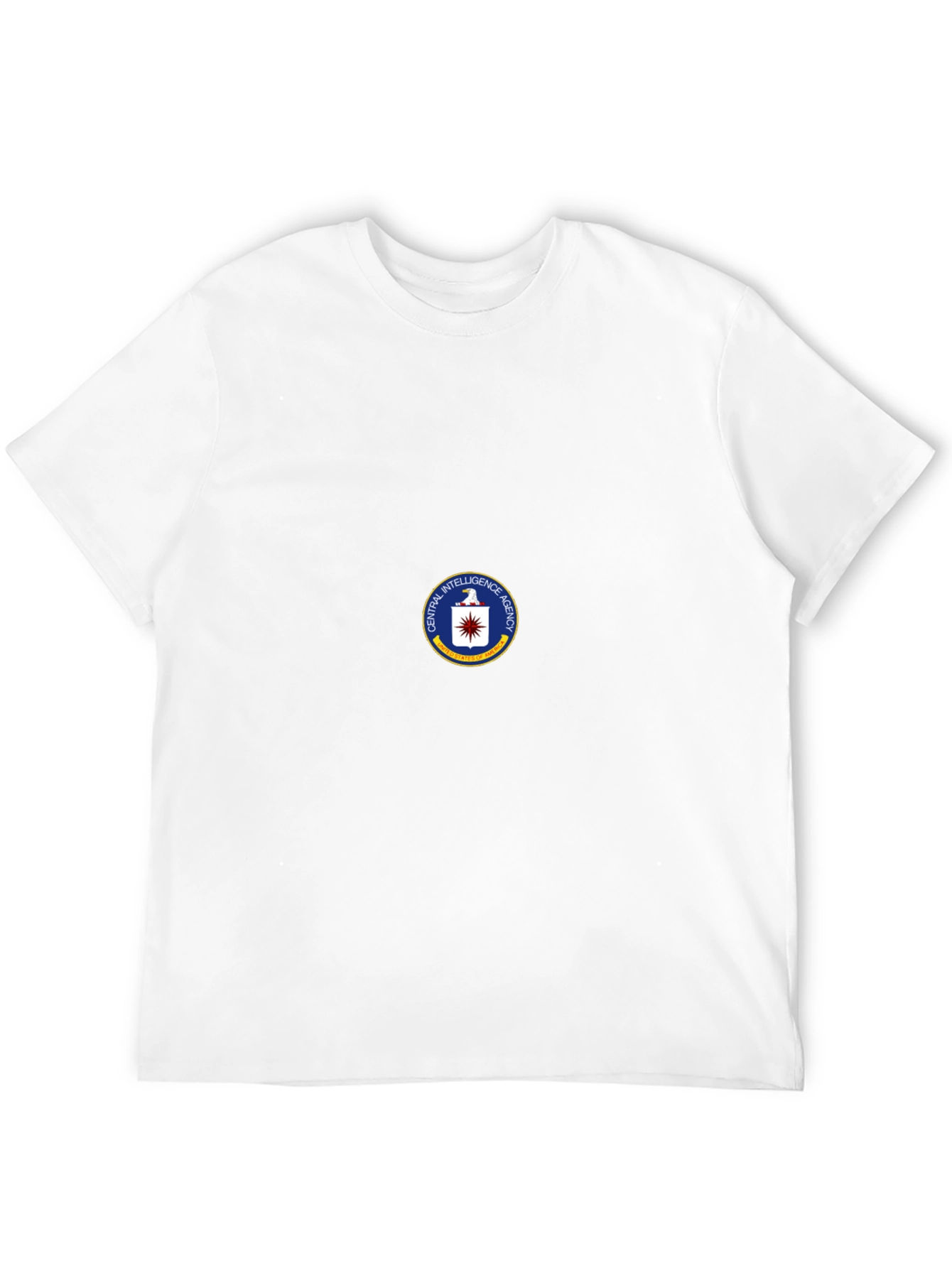 CIA Seal Black T-Shirt - Spy Agency Graphic Tee