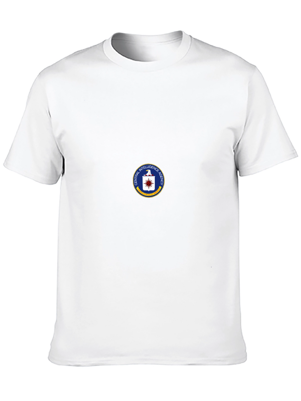 CIA Seal Black T-Shirt - Spy Agency Graphic Tee
