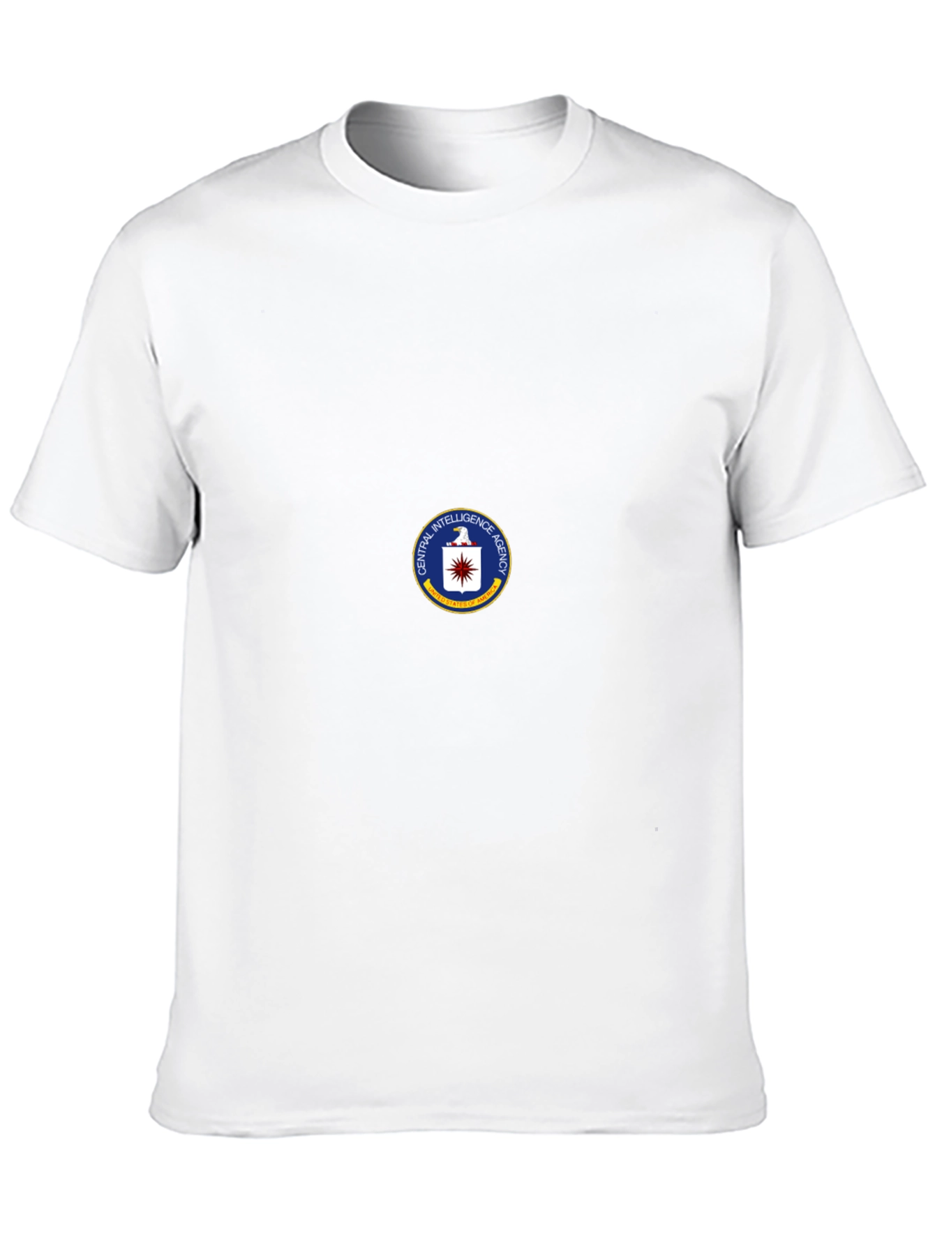 CIA Seal Black T-Shirt - Spy Agency Graphic Tee