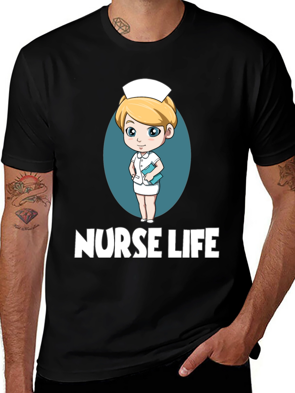 Nurse Life Black T-Shirt