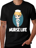 Nurse Life Black T-Shirt