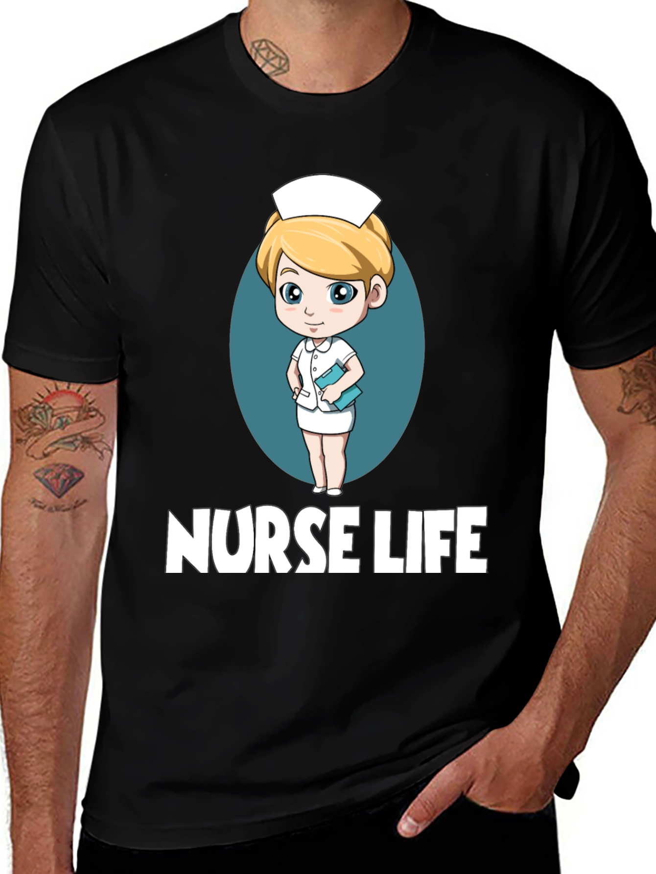 Nurse Life Black T-Shirt