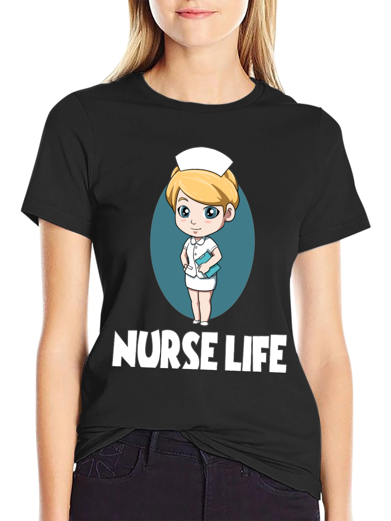 Nurse Life Black T-Shirt