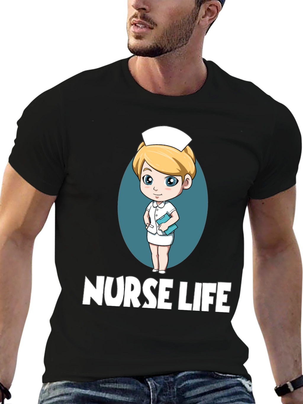 Nurse Life Black T-Shirt