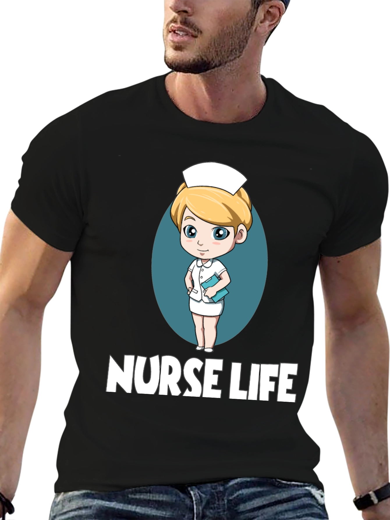 Nurse Life Black T-Shirt