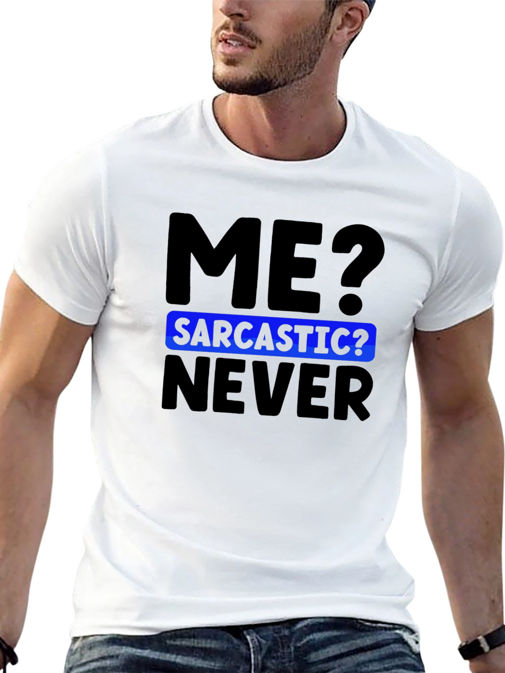 Sarcastic Humor T-Shirt - Black