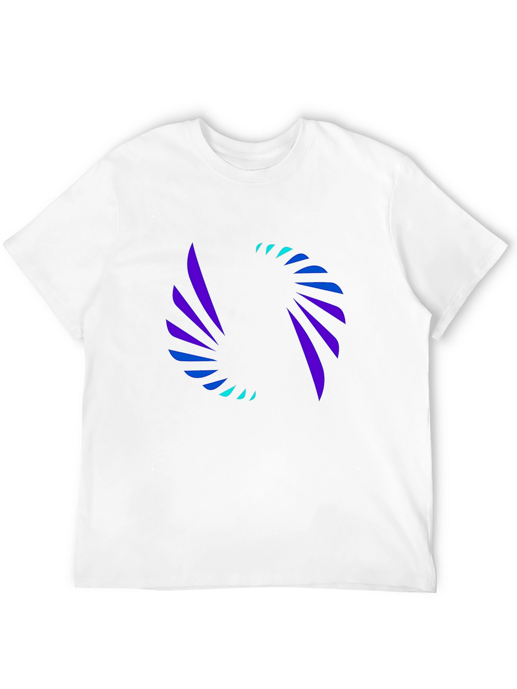 Abstract Swirl Graphic Tee - Modern Black T-Shirt