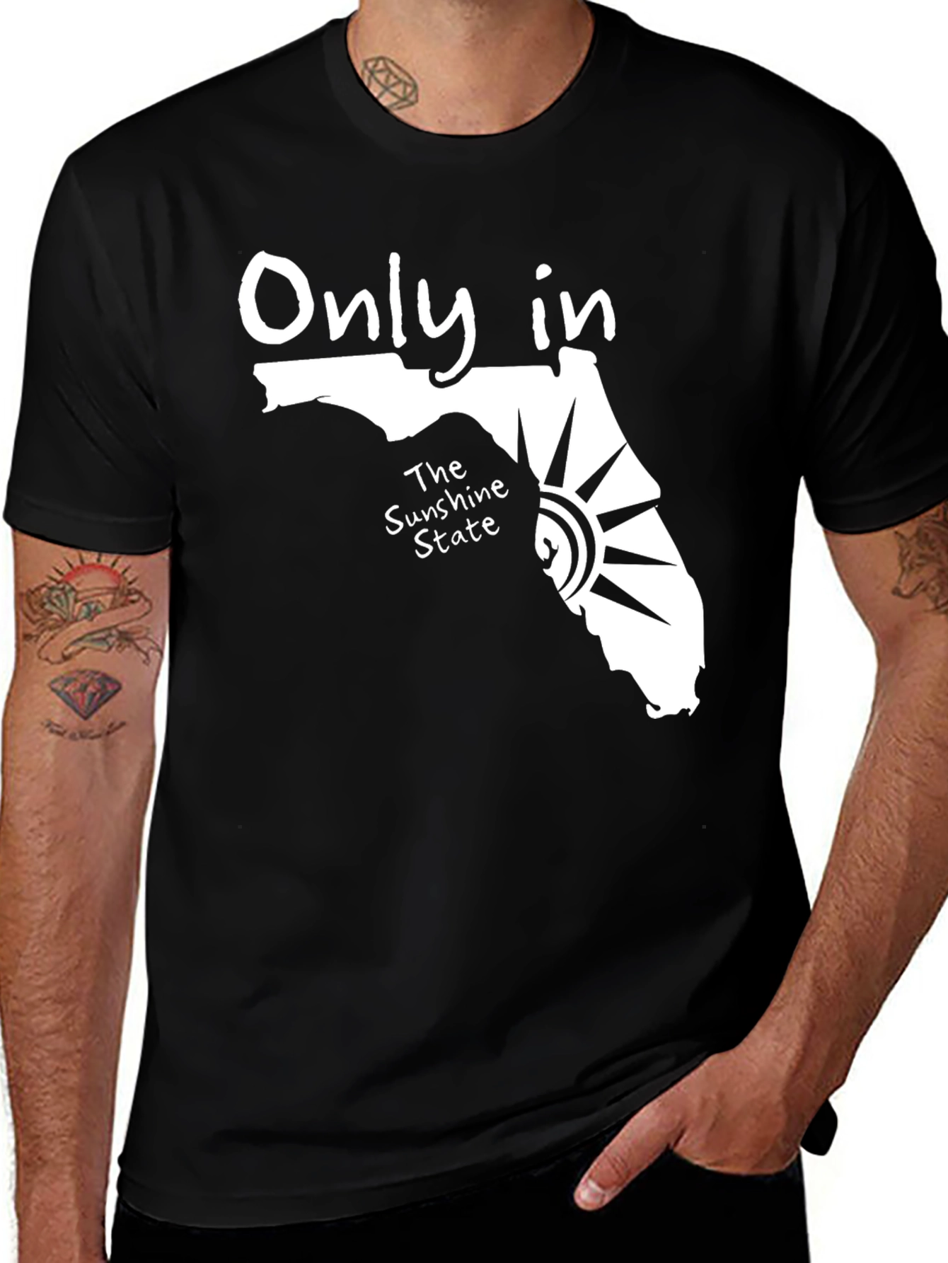 Only In Florida Graphic T-Shirt - The Sunshine State