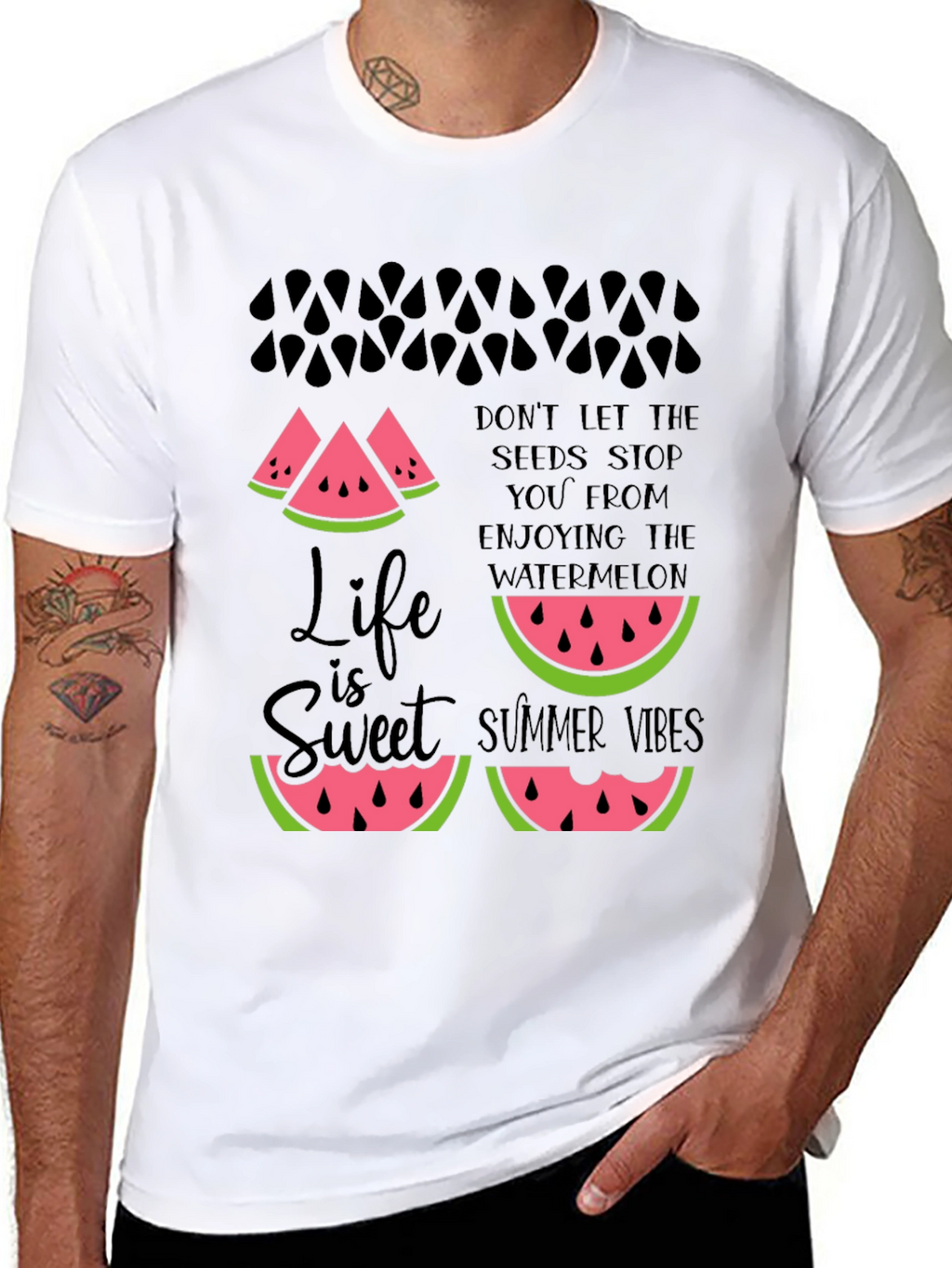 Summer Watermelon Graphic Tee