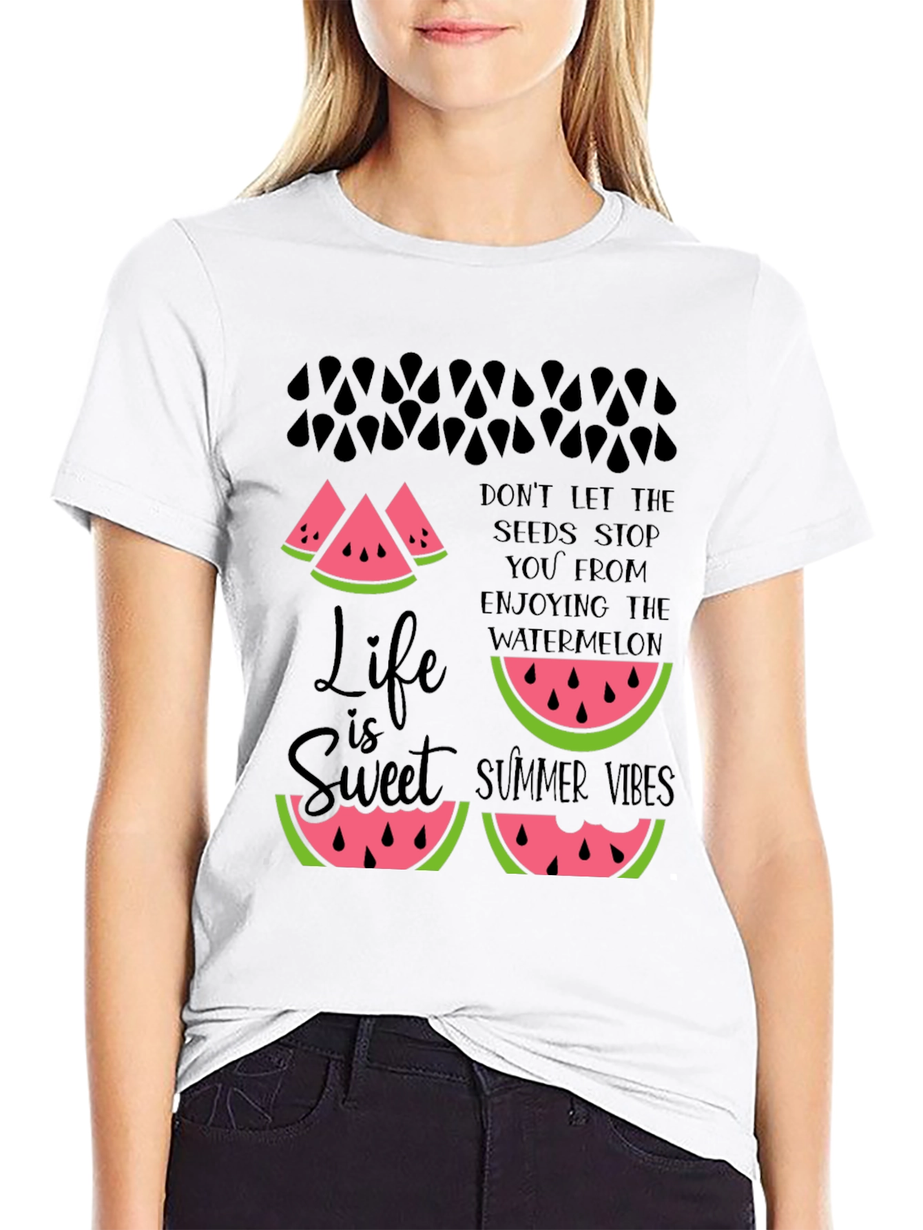 Summer Watermelon Graphic Tee