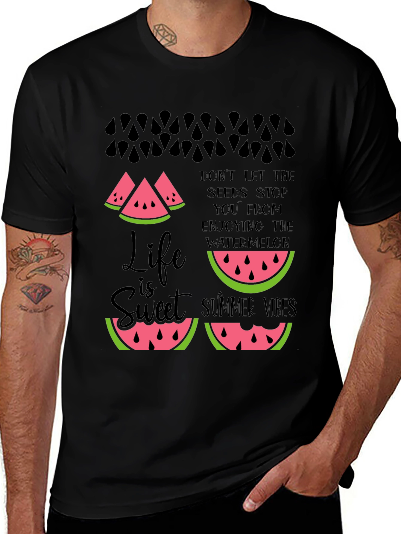 Summer Watermelon Graphic Tee