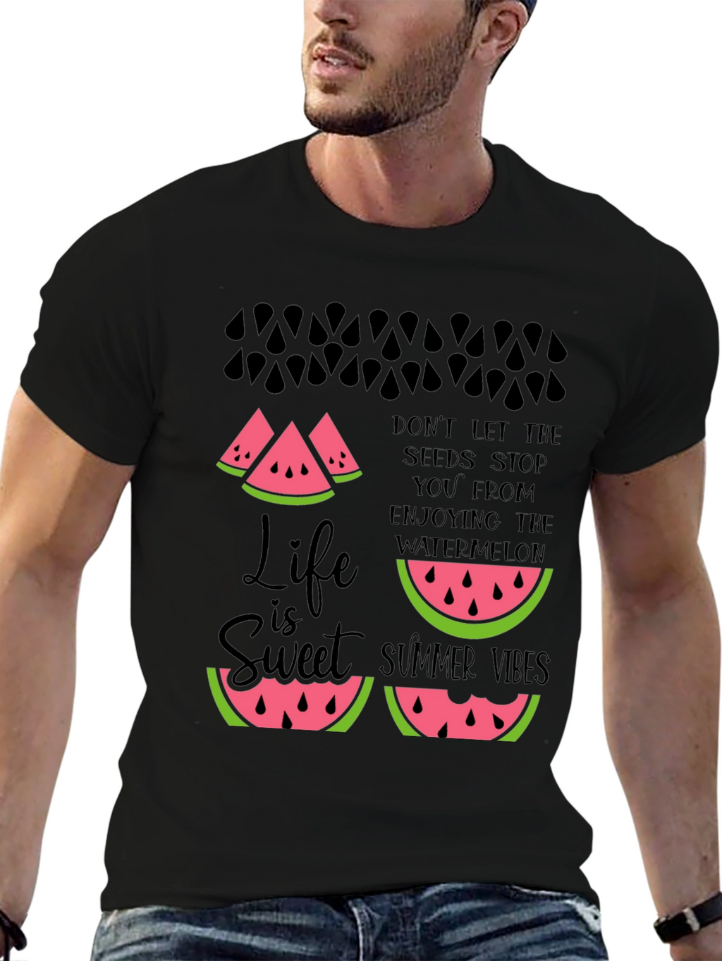 Summer Watermelon Graphic Tee