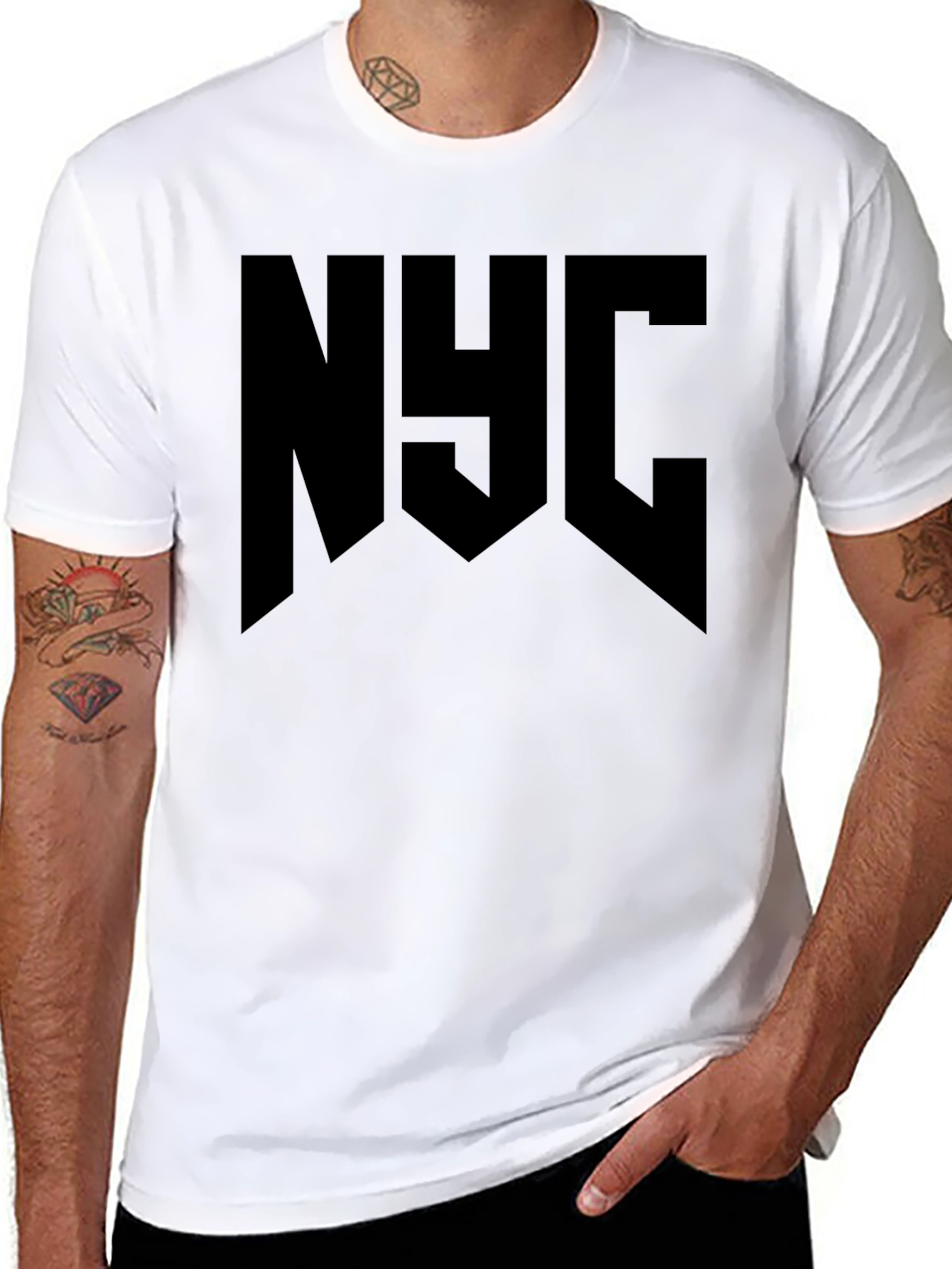 NYC Bold Graphic Tee - Cool Urban Style