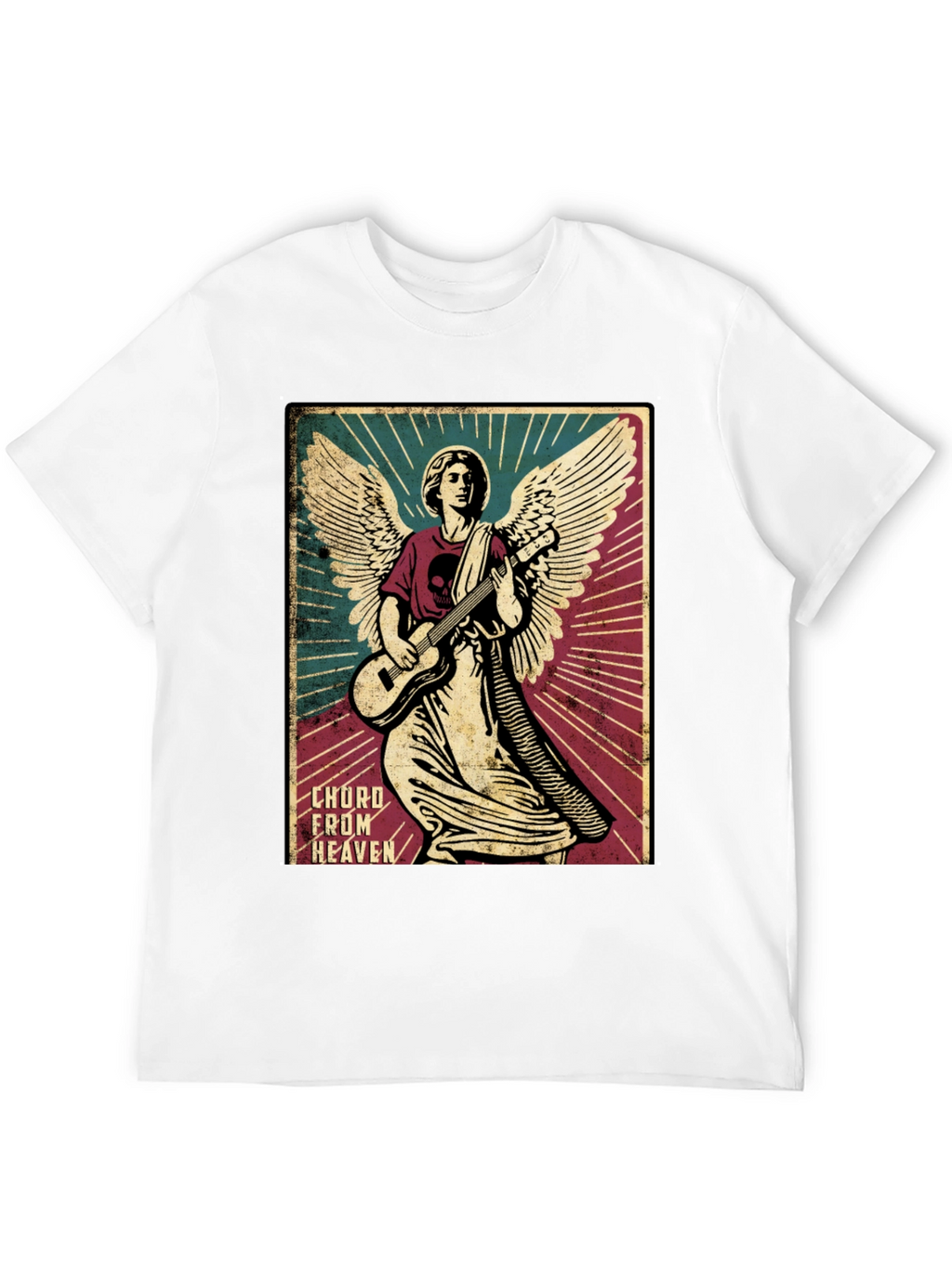 Angel Guitarist Graphic Tee