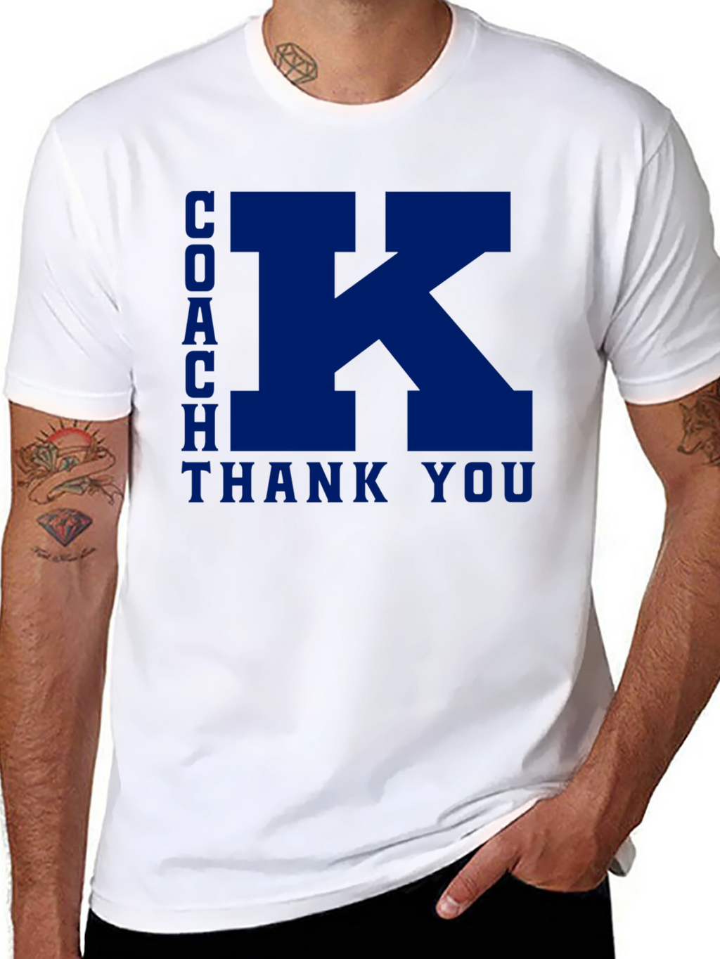 Coach K Thank You T-Shirt