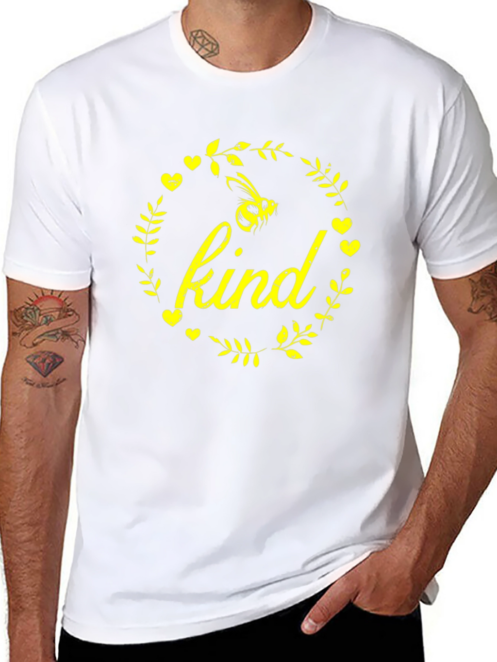 Bee Kind Graphic T-Shirt - Black