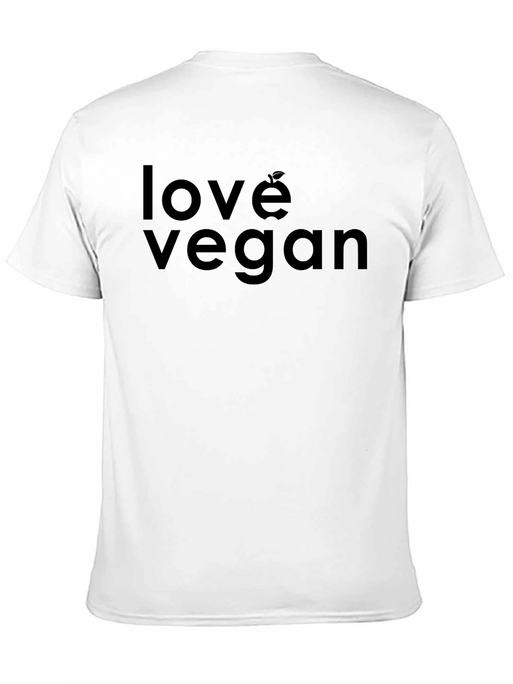 Love Vegan T-Shirt - Black Graphic Tee