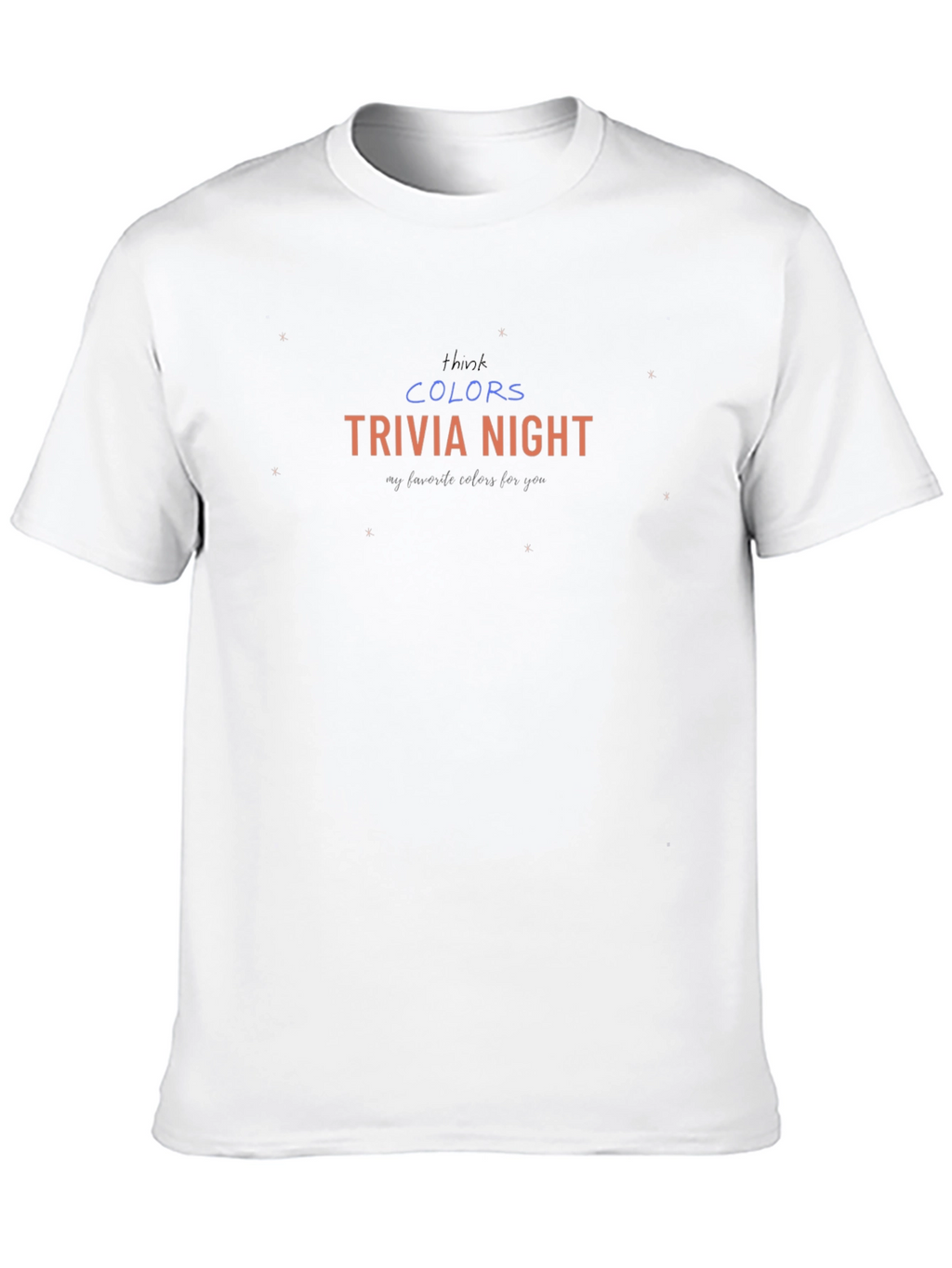 Colors Trivia Night T-Shirt