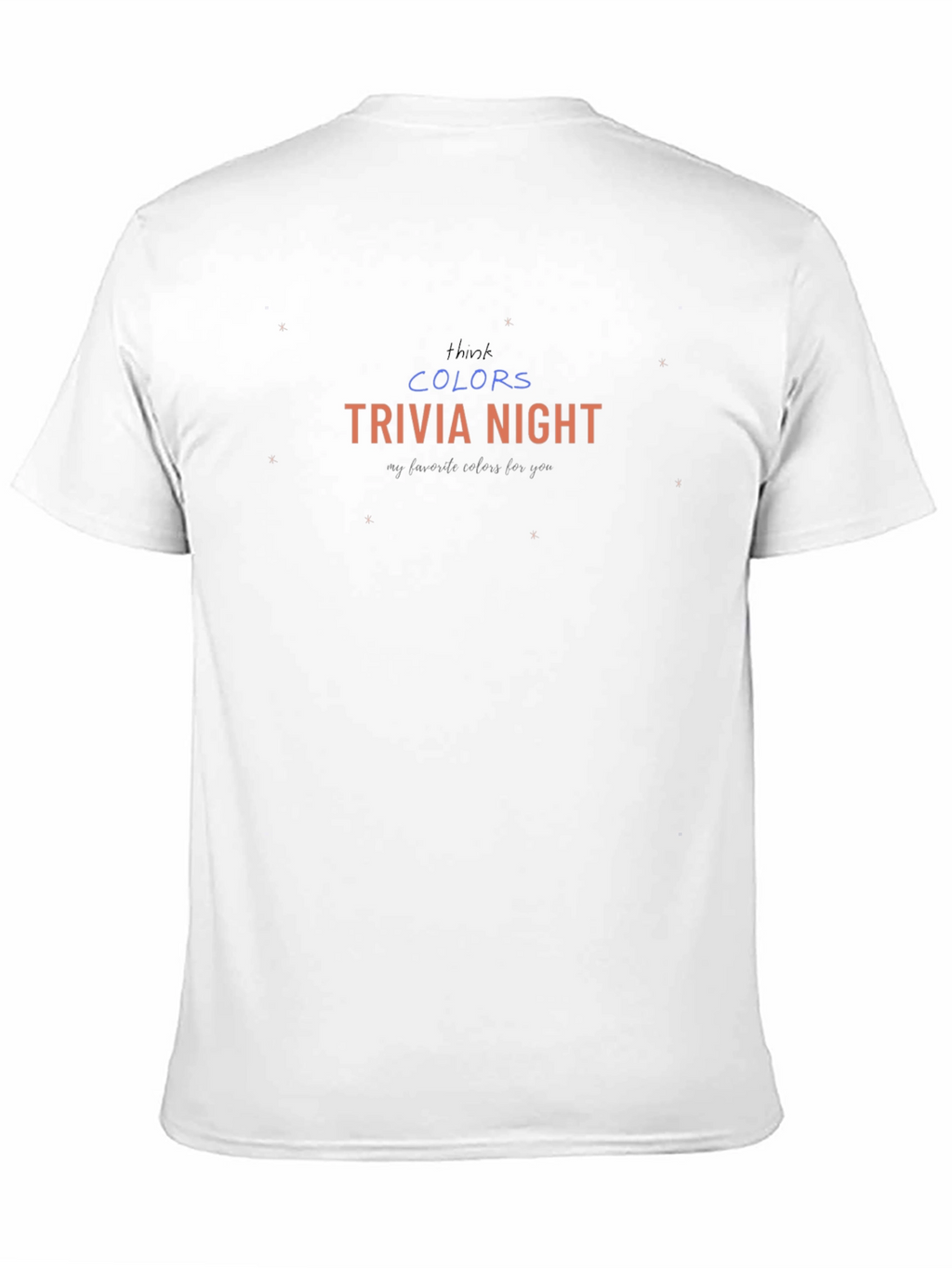 Colors Trivia Night T-Shirt