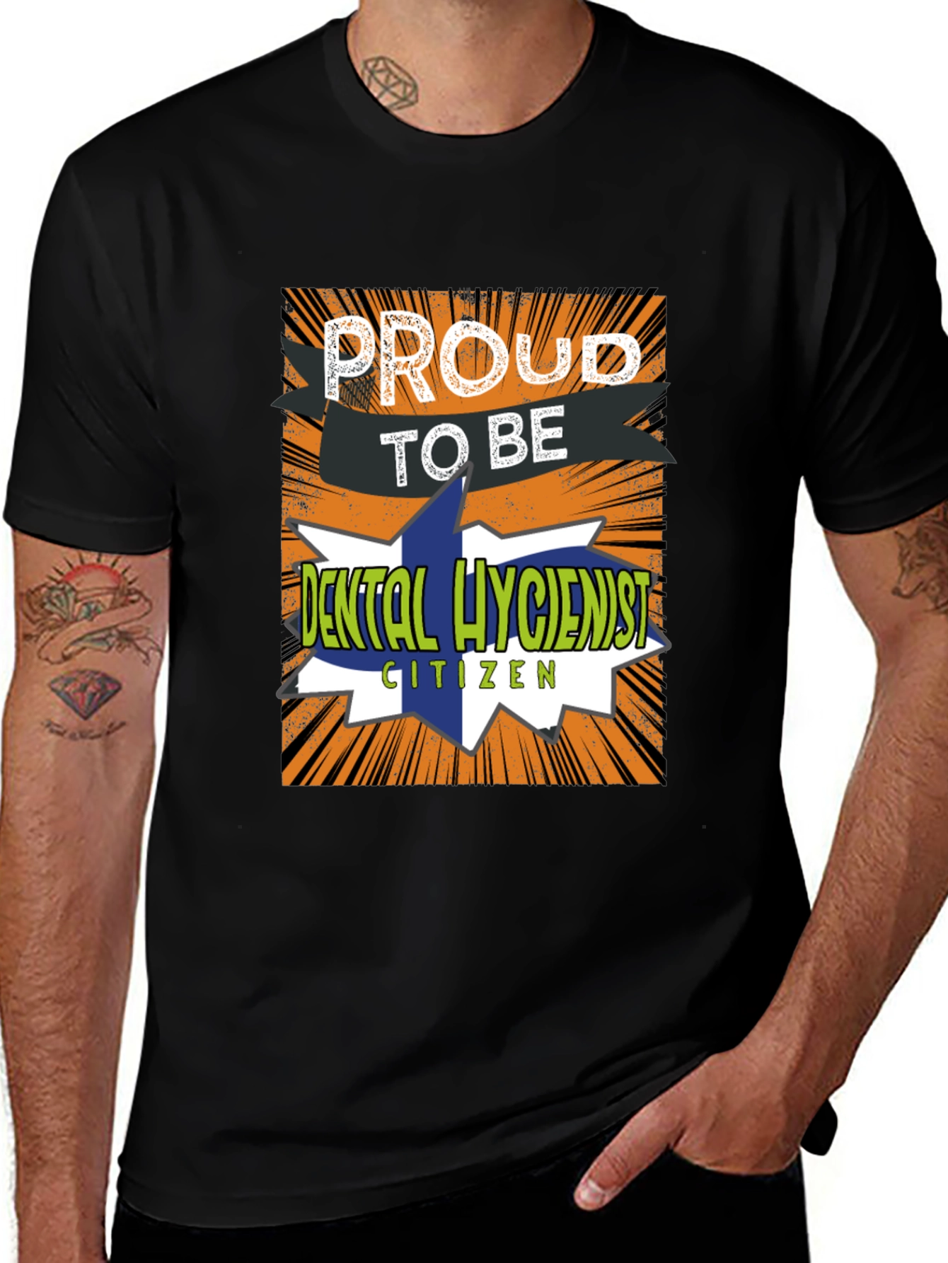 Proud Dental Hygienist T-Shirt Novelty Tee
