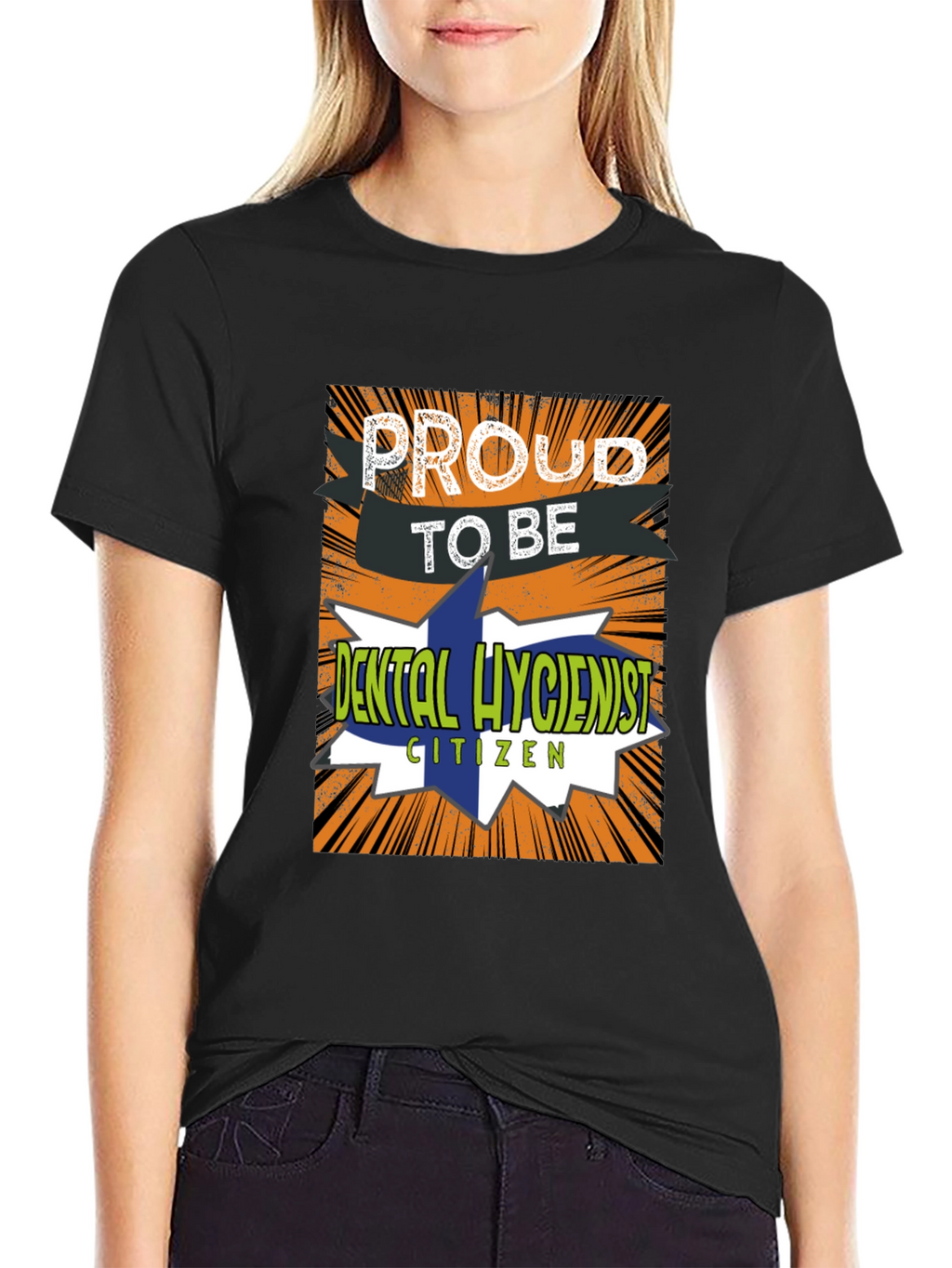 Proud Dental Hygienist T-Shirt Novelty Tee