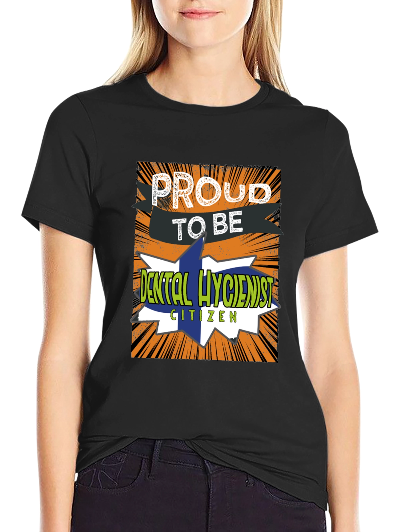 Proud Dental Hygienist T-Shirt Novelty Tee