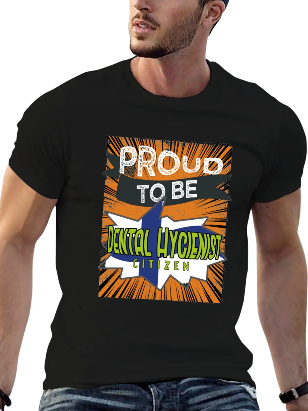 Proud Dental Hygienist T-Shirt Novelty Tee