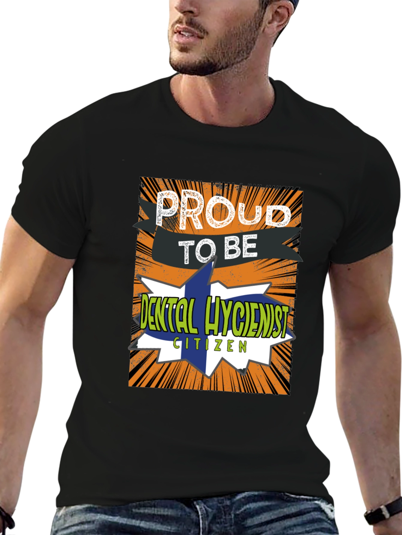 Proud Dental Hygienist T-Shirt Novelty Tee